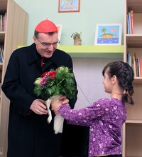 Kardinal posjetio Caritasov dom u Vugrovcu